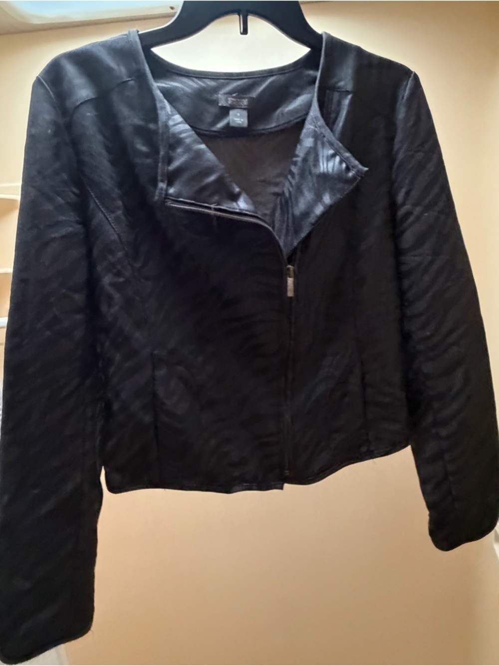 Kenneth Cole Reaction- Black Women's Moto Jacket